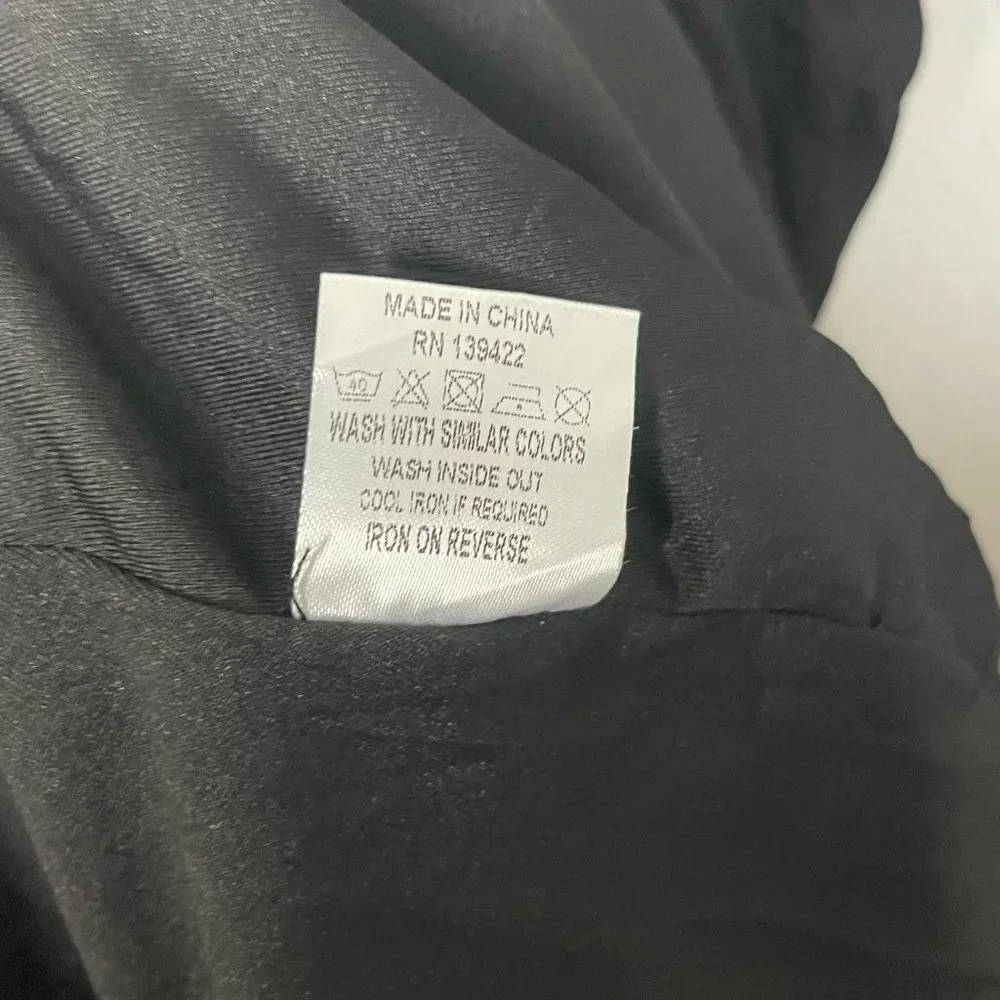 Tobi La Belle Black Flare Sleeve Lace Shift Dress XS Extra Small - Picture 9 of 10